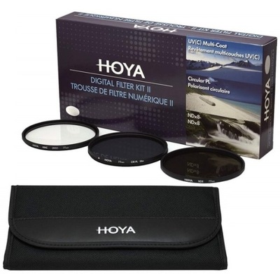 HOYA DIGITAL FILTER KIT II 52mm Zestaw 3 Filtrów