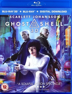 GHOST IN THE SHELL BLU-RAY 3D + BLU-RAY