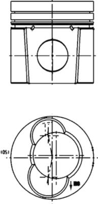 PISTÓN KOLBENSCHMIDT 99 484 600  