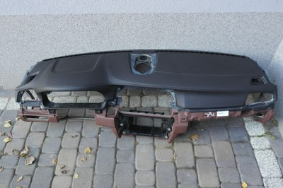 Bmw 5 f10 f11 панель приладів консоль панель приладів pulpit полиця шкіра фото №1