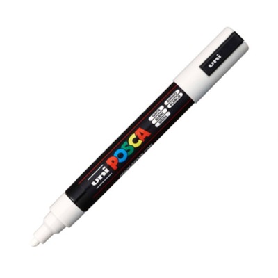 Marker UNI POSCA PC-5M biały (1)