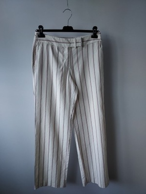 YESSICA len mix szerokie spodnie R 38 79 cm