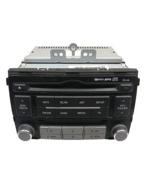Радио проигрыватель cd mp3 hyundai i20 lift фото №1