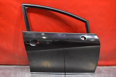 Двері праве перед передні чорні seat leon 2 ii 05-09 фото №1