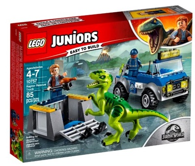 LEGO 10757 Juniors Na ratunek raptorom