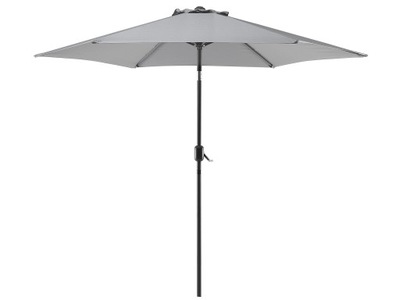 Parasol ogrodowy składany 270 cm szary