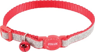 Zolux Smycz dla kota nylon Shiny kolor czerwony