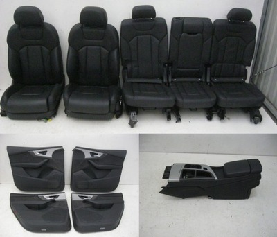 Audi q7 4m сиденья сиденье обивка туннель кожа фото №1