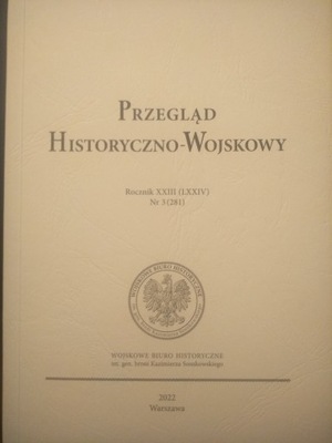Przegląd Historyczno-Wojskowy 3/2022