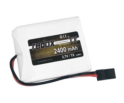 PAKIET REDOX LiPo 2400mAh 3,7V JR MT44 AKUMULATOR