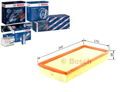 Bosch фільтр повітря ma496 mr127077 xr127077 mr23 фото №1
