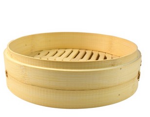 Koszyk bambusowy do gotowania na parze bez pokrywk