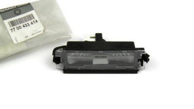 Лампа свет номерного знака регистрационный renault clio ii logan sandero oryg фото №1