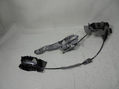 Замок двері правий перед касета ручка 9688080580 peugeot 208 i фото №1