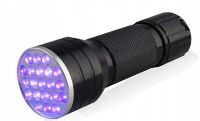 LATARKA UV TESTER KLIMATYZACJI LAMPA 21 LED Mocna