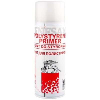 Podkład na styropian spray 400ml - grunt szary