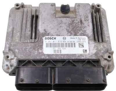 Блок керування opel vectra c 55189926 0281011816 фото №1