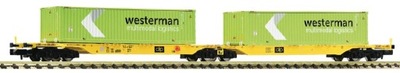 Fleischmann 825342 wagon kontenerowy CLIP skala N