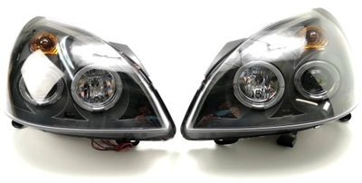 Лампа ліва права renault clio ii тюнінг angel eyes фото №1