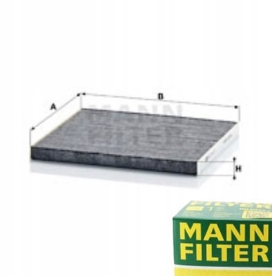 Mann-filter cuk 26 017 фильтр, вентиляция пространство пассажирский фото №1