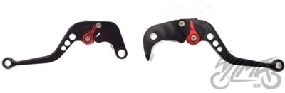 LEVER BRAKES I CLUTCH SET DO SUZUKI GSXR BLACK  