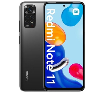 Smartfon Xiaomi Redmi Note 11 4 GB / 64 GB czarny