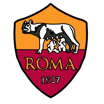 Naprasowanka AS Roma FC football club piłka