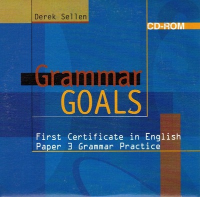 Grammar Goals FCE Grammar Practice CD-ROM English