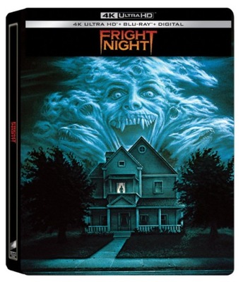 POSTRACH NOCY Fright Night 1985 Steelbook 4K Ultra HD Blu-ray