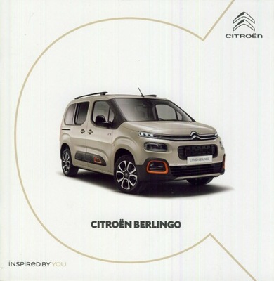 Citroen Berlingo prospekt model 2021 rzadki