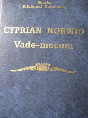 Vade-mecum, Cyprian Norwid