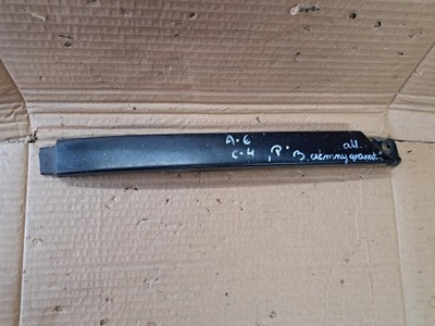 Audi a6 c4 молдинг накладка на фару pod фара правый перед фото №1