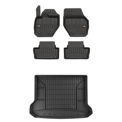 SET MATS RUBBER I MAT FOR VOLVO XC60 I  