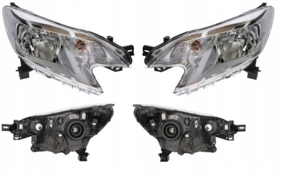 Фара лампа nissan note e12 13- valeo l+p фото №1