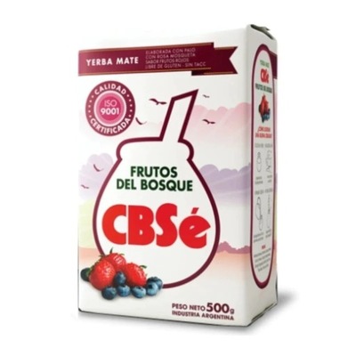 CBSe YERBA MATE FRUTOS DEL BOSQUE 500G OWOCE LEŚNE