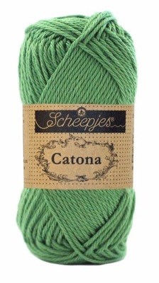 Włóczka Scheepjes Catona 412 / 50 g - leśna zieleń