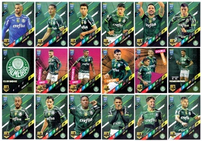 Panini FIFA 365 2024 - Zestaw 18 kart piłkarskich - Palmeiras