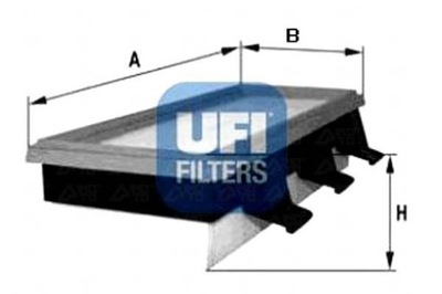 UFI FILTROS FILTRO AIRE  