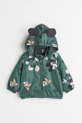 H&M KURTKA Z KAPTUREM MYSZKA MIKI MICKEY 74