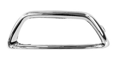 RENAULT CAPTUR 13- FRAME GRILLE W BUMPER CHROME LEFT  