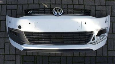 Передний бампер vw polo v r line 6r0 фото №1