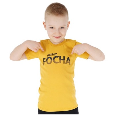 T-SHIRT BLUZKA KOSZULKA r.104 MAM FOCHA ROBIK