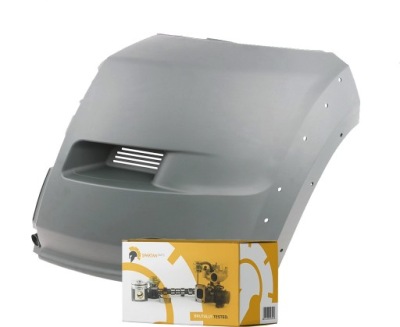 Бампер fiat ducato 06+ перед левый heavy фото №1