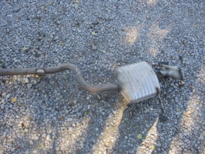 Гасник труба вихлопна bmw x1 e84 2.0 d фото №1