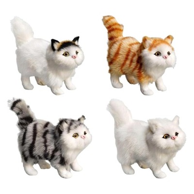 Miniaturowe figurki kotów symulacyjnych, kotek