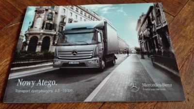 Mercedes ATEGO 2013 DYSTRYBUCJA Prospekt Polska 