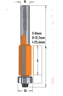 Frez trzpieniowy CMT 12.7x25.4x8