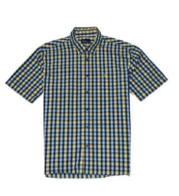 Fred Perry Oryginalna Męska Koszula w Kratkę XL