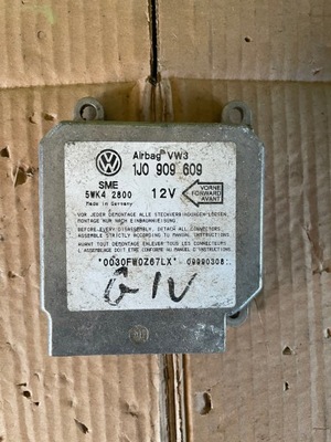 Датчик модуль подушка безопасности volkswagen оригинальный номер 1j0909609a фото №1