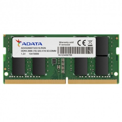 ADATA DDR4 8GB SODIMM 2666MHZ